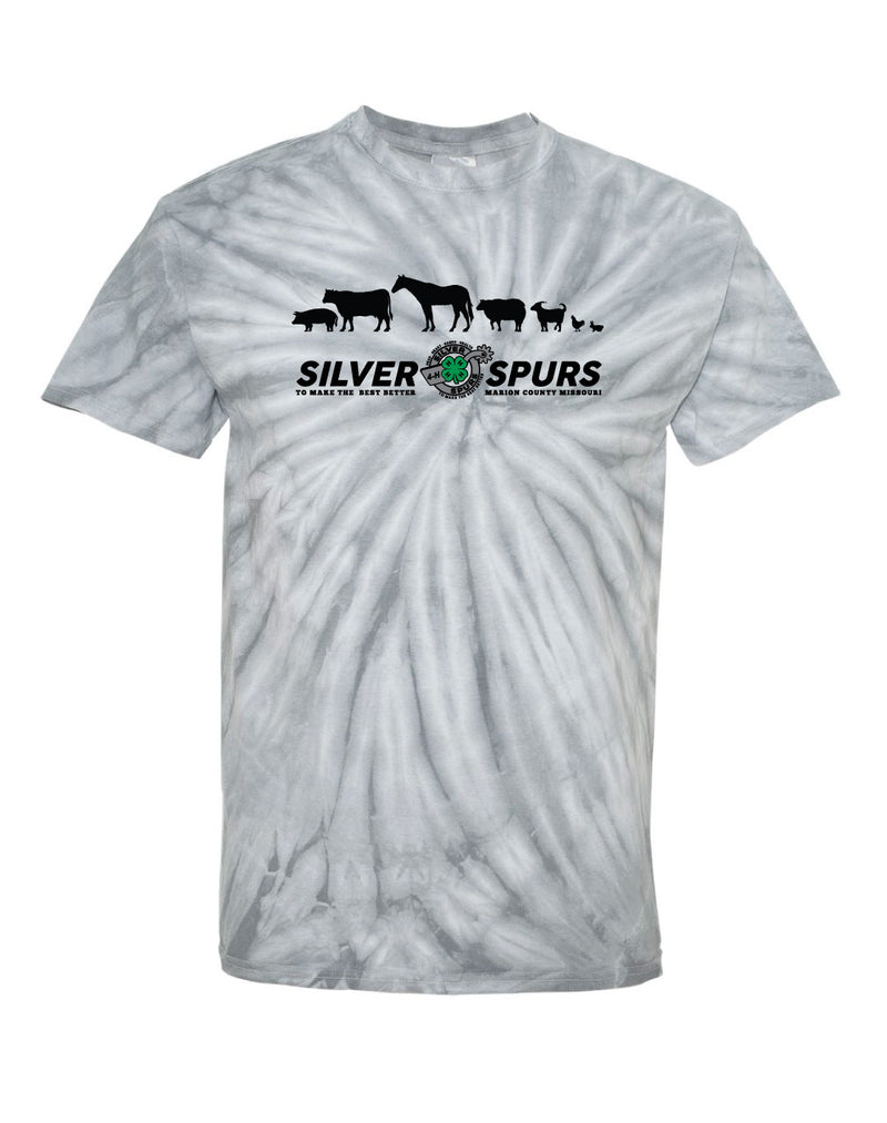 Silver Spurs 4-H Tie Dye T-Shirt