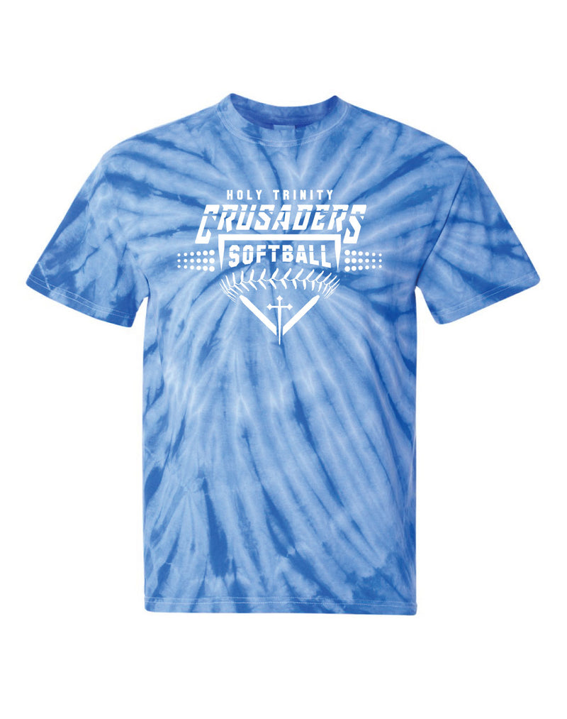 Holy Trinity Softball 2023 Tie-Dye T-Shirt