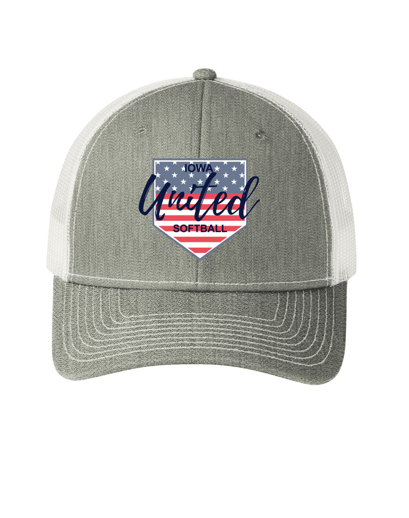 Iowa United Softball 2022 Snapback Trucker Hat