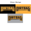 Dirtbag Baseball Visor