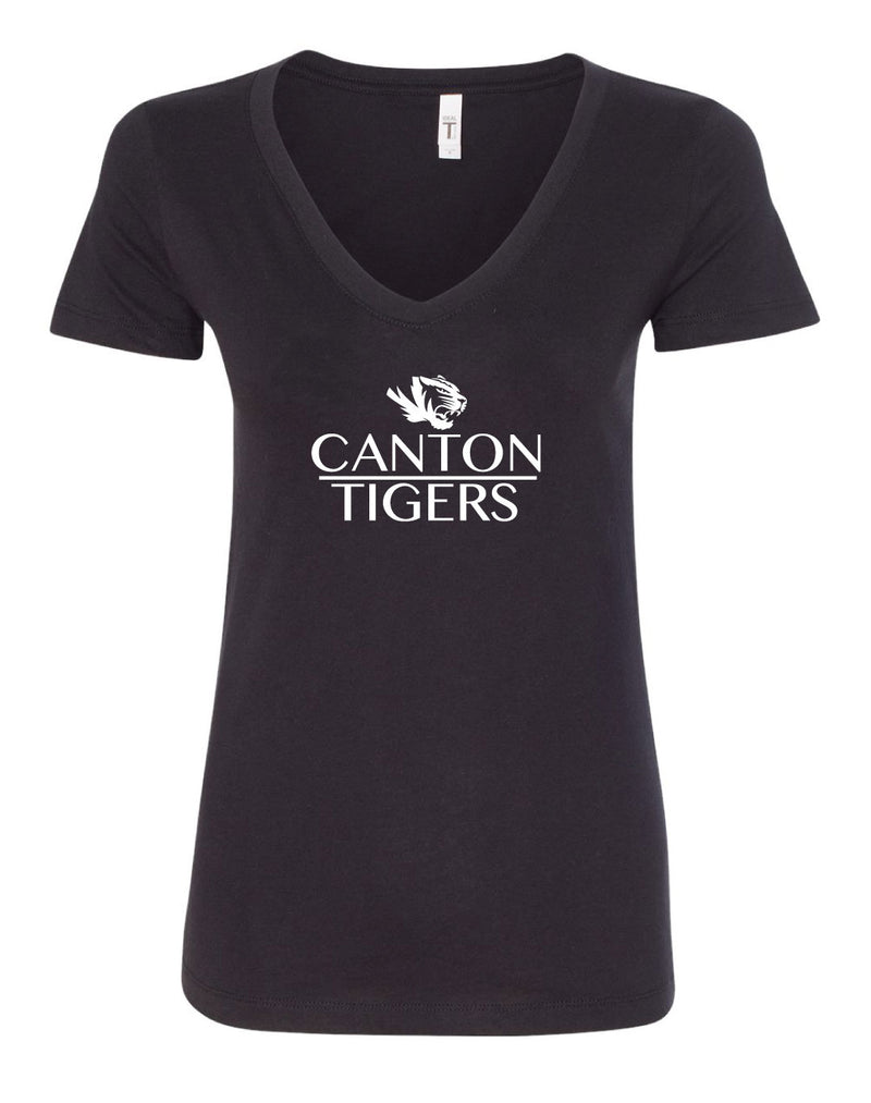 Canton Tigers V-Neck T-Shirt