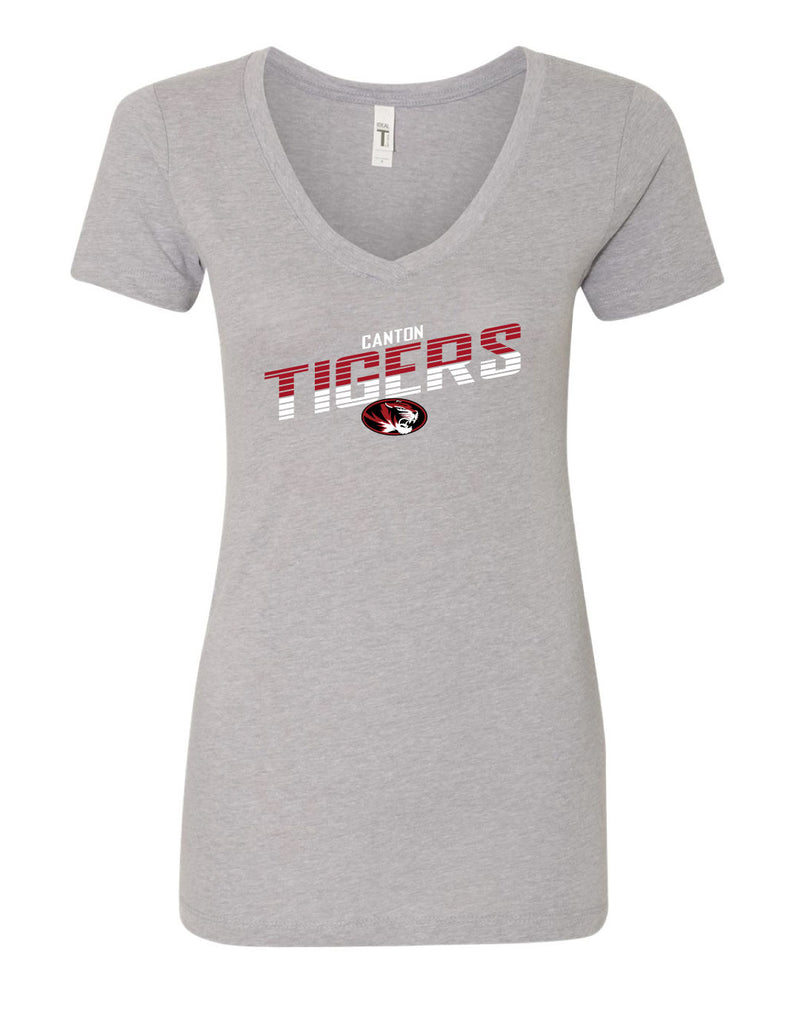 Canton Tigers V-Neck T-Shirt