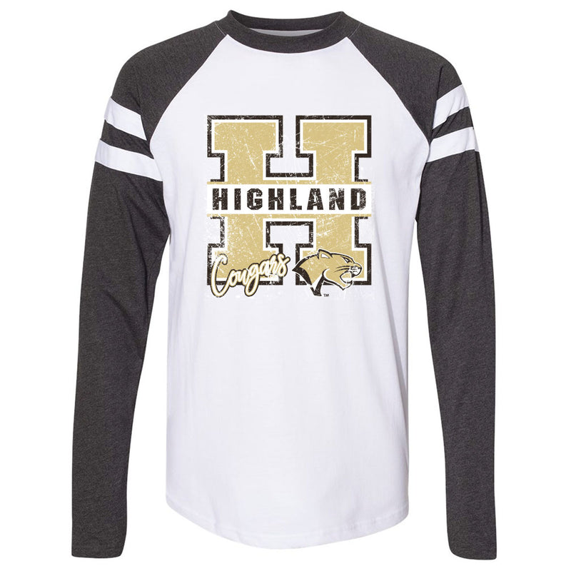 Highland Basketball Vintage Long Sleeve Tee