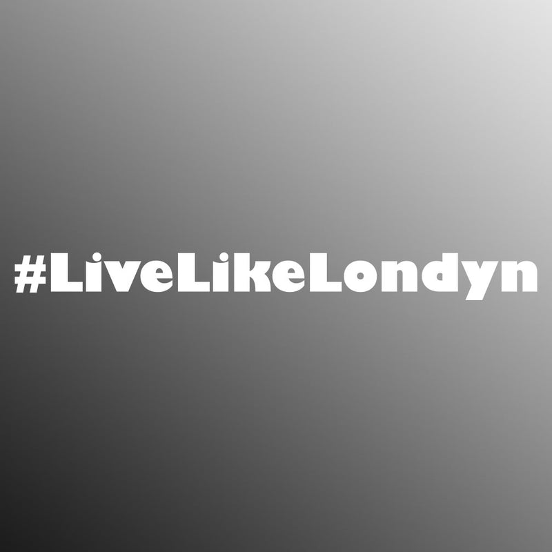 Londyn Legacy Line Window Decal