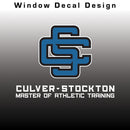 CSC Athletic Training 2022 Window Decal