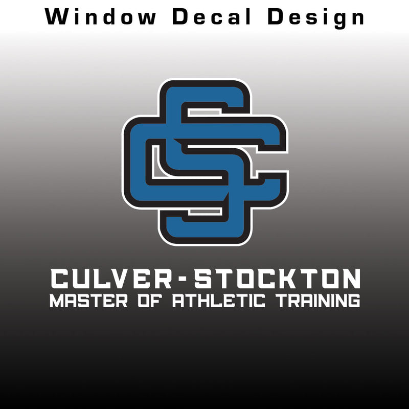 CSC Athletic Training 2022 Window Decal