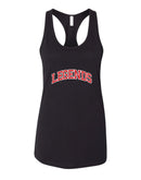 Legends Softball 2022 Womens Racerback Tank Top