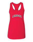 Legends Softball 2022 Womens Racerback Tank Top