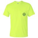 Principal Meridian Surveying Cotton Work Pocket T-Shirt