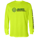 Janes Surveying Generic Drifit Long Sleeve with Sleeve Print